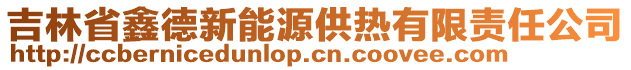 吉林省鑫德新能源供熱有限責(zé)任公司