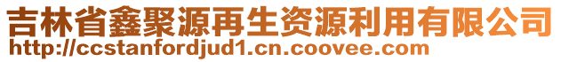 吉林省鑫聚源再生資源利用有限公司