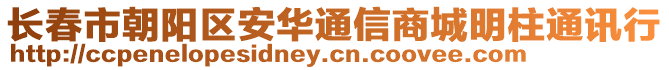 長春市朝陽區(qū)安華通信商城明柱通訊行