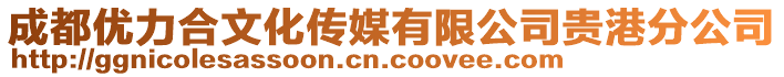 成都優(yōu)力合文化傳媒有限公司貴港分公司