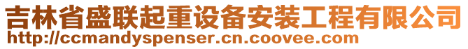 吉林省盛聯(lián)起重設(shè)備安裝工程有限公司