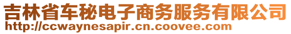 吉林省車秘電子商務(wù)服務(wù)有限公司