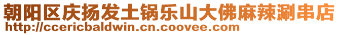 朝陽區慶揚發土鍋樂山大佛麻辣涮串店