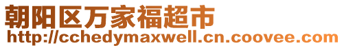 朝陽區(qū)萬家福超市
