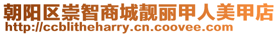 朝陽區崇智商城靚麗甲人美甲店