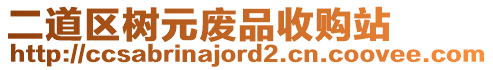 二道區(qū)樹元廢品收購站