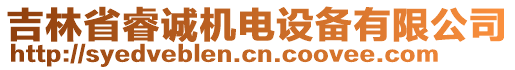 吉林省睿誠(chéng)機(jī)電設(shè)備有限公司