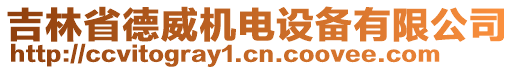 吉林省德威機(jī)電設(shè)備有限公司