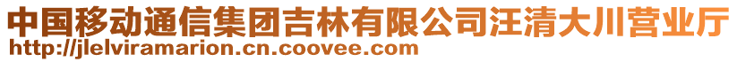 中國移動(dòng)通信集團(tuán)吉林有限公司汪清大川營業(yè)廳