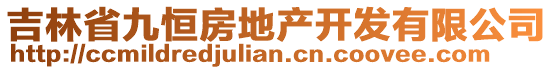 吉林省九恒房地产开发有限公司