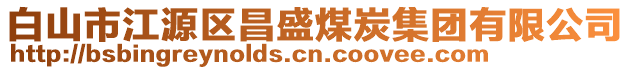 白山市江源區(qū)昌盛煤炭集團有限公司