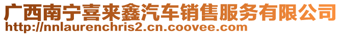 廣西南寧喜來(lái)鑫汽車(chē)銷(xiāo)售服務(wù)有限公司