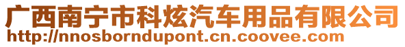 廣西南寧市科炫汽車用品有限公司