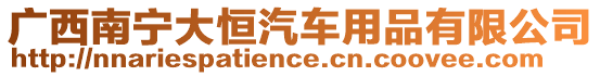 廣西南寧大恒汽車用品有限公司