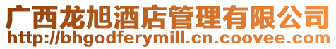 廣西龍旭酒店管理有限公司