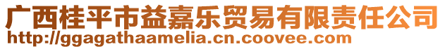 廣西桂平市益嘉樂貿(mào)易有限責(zé)任公司