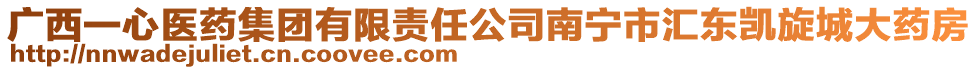 廣西一心醫(yī)藥集團(tuán)有限責(zé)任公司南寧市匯東凱旋城大藥房