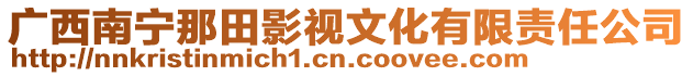 廣西南寧那田影視文化有限責(zé)任公司