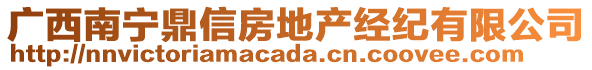 廣西南寧鼎信房地產(chǎn)經(jīng)紀(jì)有限公司