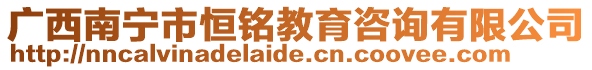 廣西南寧市恒銘教育咨詢有限公司