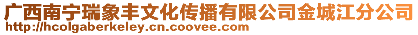 廣西南寧瑞象豐文化傳播有限公司金城江分公司