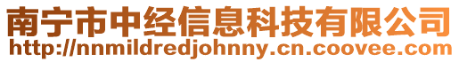 南寧市中經(jīng)信息科技有限公司