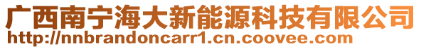 廣西南寧海大新能源科技有限公司