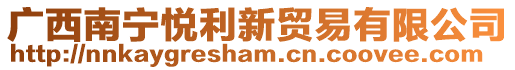 廣西南寧悅利新貿(mào)易有限公司