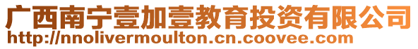 廣西南寧壹加壹教育投資有限公司