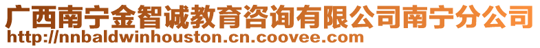 廣西南寧金智誠教育咨詢有限公司南寧分公司