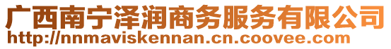 廣西南寧澤潤商務服務有限公司