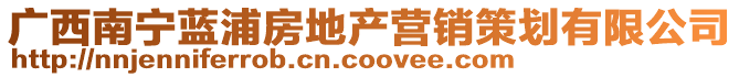 廣西南寧藍浦房地產營銷策劃有限公司