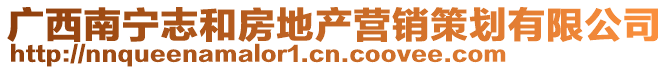 廣西南寧志和房地產(chǎn)營(yíng)銷(xiāo)策劃有限公司