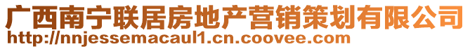 廣西南寧聯(lián)居房地產(chǎn)營(yíng)銷策劃有限公司