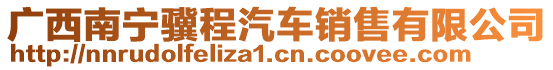 廣西南寧驥程汽車銷售有限公司