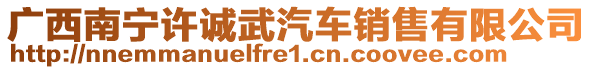 廣西南寧許誠武汽車銷售有限公司