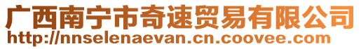 廣西南寧市奇速貿易有限公司