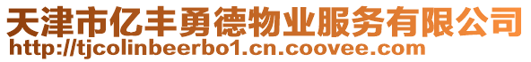 天津市億豐勇德物業(yè)服務(wù)有限公司