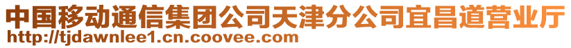 中國移動通信集團(tuán)公司天津分公司宜昌道營業(yè)廳