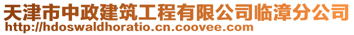 天津市中政建筑工程有限公司临漳分公司