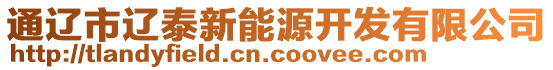 通遼市遼泰新能源開發(fā)有限公司