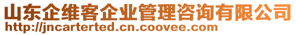 山東企維客企業(yè)管理咨詢有限公司