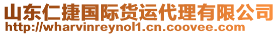 山東仁捷國際貨運(yùn)代理有限公司