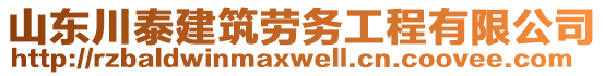 山東川泰建筑勞務工程有限公司