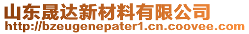 山東晟達(dá)新材料有限公司