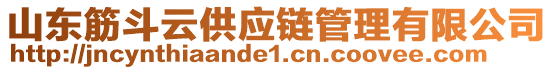 山東筋斗云供應(yīng)鏈管理有限公司