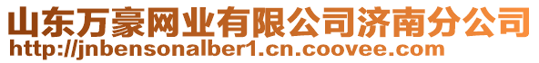 山東萬豪網(wǎng)業(yè)有限公司濟南分公司