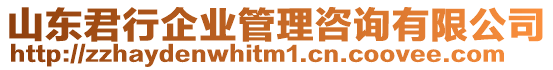 山東君行企業(yè)管理咨詢有限公司