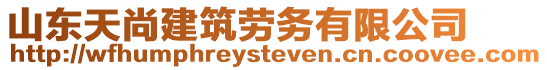 山東天尚建筑勞務(wù)有限公司