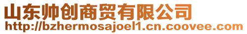 山東帥創(chuàng)商貿(mào)有限公司